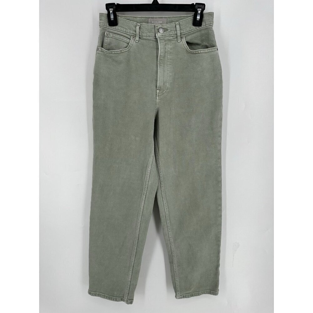 Everlane the Way High Jeans Aqua Gray Women’s 28 Tall 27x28 Inseam Read
